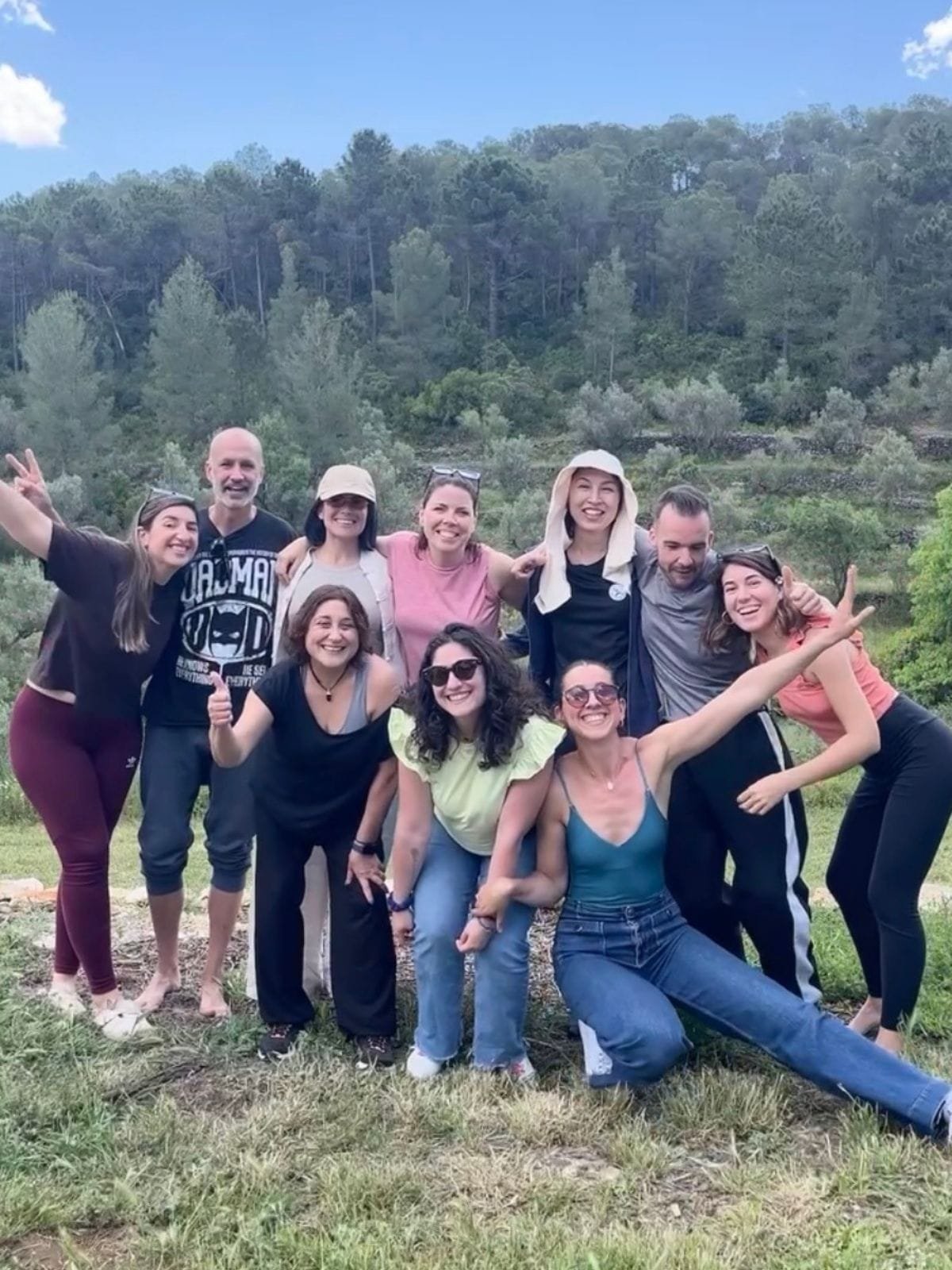Vanessa, Paloma y Noelia, equipo del retiro Expándete