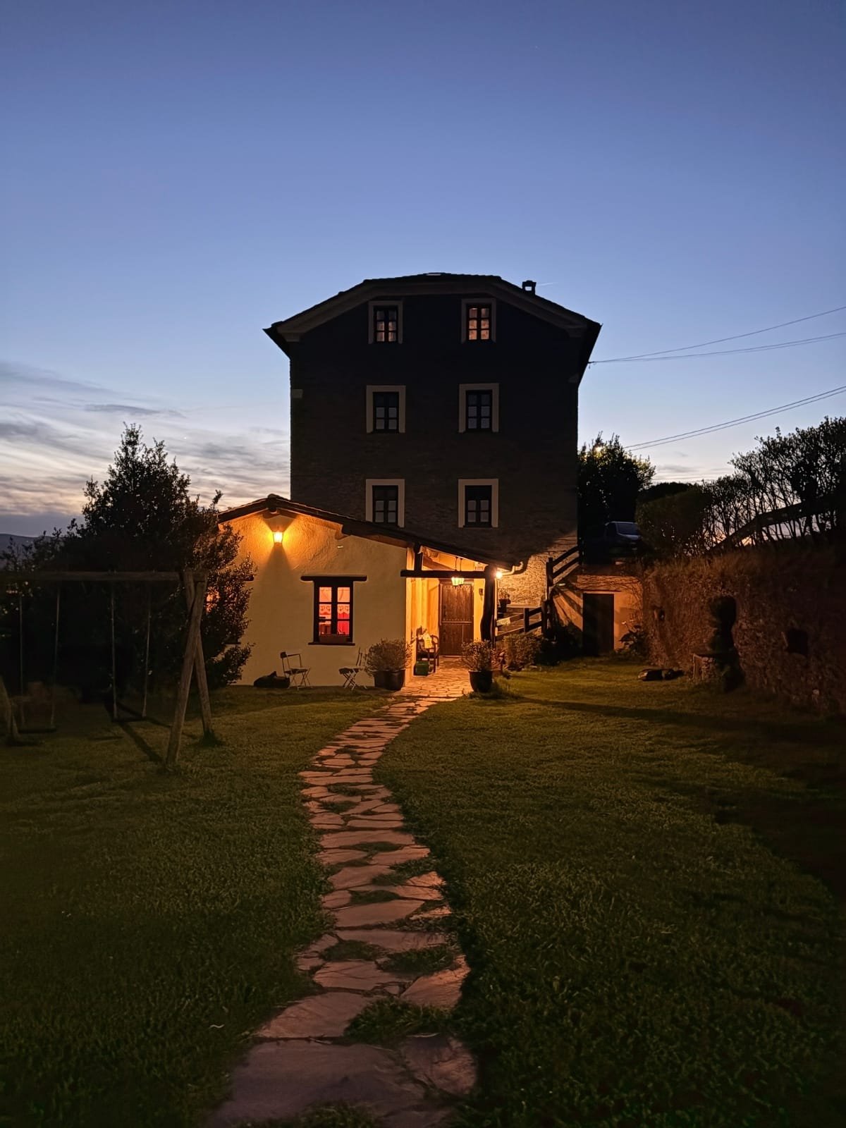La casa del retiro Calmara en Asturias